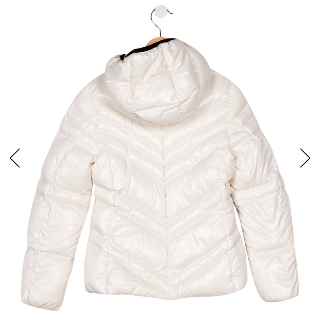Moncler White Puffer Jacket